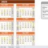 Employee Recognition Calendar in Excel - Image 3