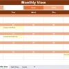 Employee Recognition Calendar in Excel - Image 6