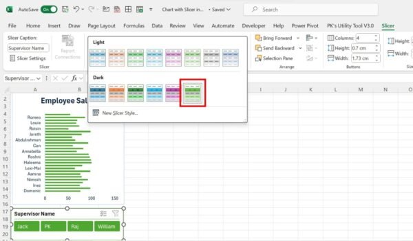 Excel Magic: Connect Charts & Slicers in Seconds - Image 5