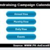 Fundraising Campaign Calendar in Excel - Image 2