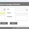 Fundraising Campaign Calendar in Excel - Image 5