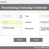 Fundraising Campaign Calendar in Excel - Image 10