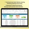 Garden Care Checklist in Excel