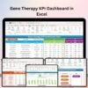 Gene Therapy KPI Dashboard in Excel
