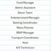 Graduation Party Checklist in Excel - Image 3