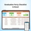 Graduation Party Checklist in Excel