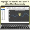Highlight the Specific data point in a Line Chart Dynamically