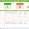 Home Renovation Checklist in Excel - Image 2