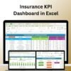 Insurance KPI Dashboard in Excel
