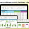 Investment Management KPI Dashboard in Excel