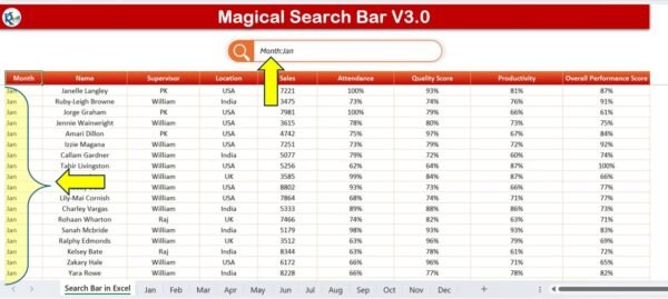 Magic Search Bar V3.0 in Excel - Image 5