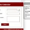 Maintenance Tasks Calendar in Excel - Image 4