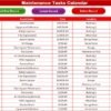 Maintenance Tasks Calendar in Excel - Image 7