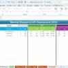 Market Research KPI Dashboard in Excel - Image 3