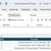 Market Research KPI Dashboard in Excel - Image 8