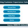 Marketing Customer Experience Calendar in Excel - Image 2