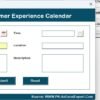 Marketing Customer Experience Calendar in Excel - Image 5