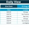 Marketing Customer Experience Calendar in Excel - Image 7