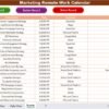 Marketing Remote Work Calendar in Excel - Image 8
