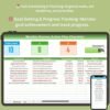 Monthly Review Action Plan Checklist in Excel