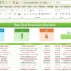 New Year Resolution Checklist in Excel - Image 2
