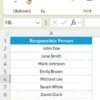 New Year Resolution Checklist in Excel - Image 3