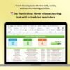 Office Cleaning Checklist in Excel