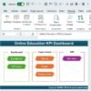 Online Education KPI Dashboard in Excel - Image 2