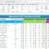 Operations KPI Dashboard in Excel - Image 3