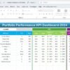Portfolio Performance KPI Dashboard in Excel - Image 3