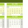 Product Release Testing Calendar in Excel - Image 3