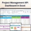 Project Management KPI Dashboard in Excel