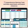 R&D Activity Calendar in Excel