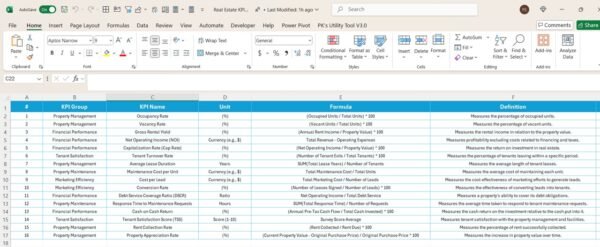 Real Estate KPI Dashboard in Power BI - Image 8