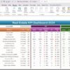 Real Estate KPI Dashboard in Excel - Image 3