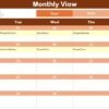 Real Estate Open House Calendar in Excel - Image 6