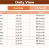 Real Estate Open House Calendar in Excel - Image 7