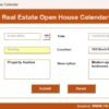 Real Estate Open House Calendar in Excel - Image 10