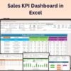 Sales KPI Dashboard in Excel