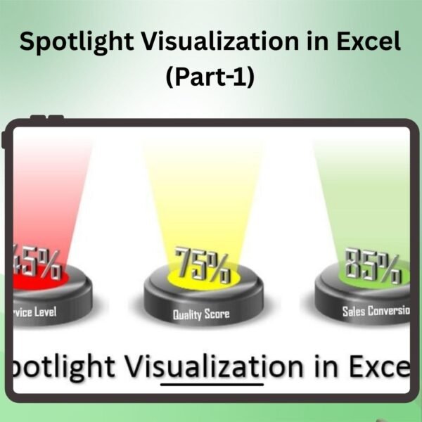 Spotlight Visualization in Excel (Part-1)