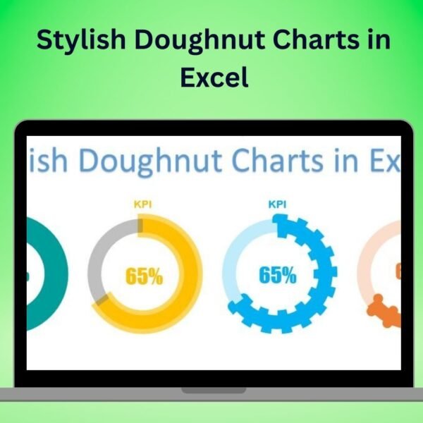 Stylish Doughnut Charts in Excel