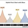 Stylish Pivot Chart with Slicer in Excel