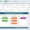 Tax Compliance KPI Dashboard  in Excel - Image 3