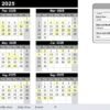 Tax Filing Calendar in Excel - Image 3