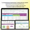 Telehealth KPI Dashboard in Excel