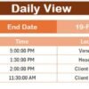 Vendor Contract Renewal Calendar in Excel - Image 7