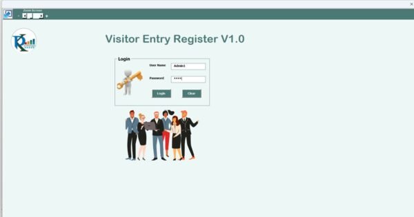 Visitor Entry Register V1.0 in Excel - Image 2