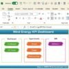 Wind Energy KPI Dashboard in Excel - Image 2
