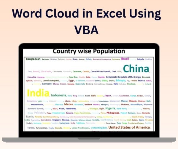 Word Cloud in Excel Using VBA