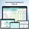 Advertising KPI Dashboard in Power BI
